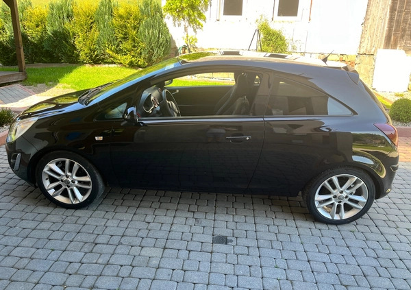 Opel Corsa cena 19900 przebieg: 220000, rok produkcji 2012 z Tyszowce małe 191